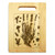 Lavender Herb 9x12 Small Engravedl Cutting Board Handle Maple Wood - View 2