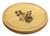 Bellflower 10in Circular Cutting Board Maple Made in USA