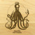 Choptipus 9x12 Grooved Engraved Cutting Board