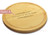Classic Filigree 10in Round Engraved Cutting Board with Grooving - View 2