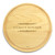 Classic Filigree 10in Round Engraved Cutting Board with Grooving - View 3