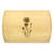 Flowers Aster1 10x16 Grooved Cutting Board Maple Made in USA