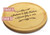 Forever After 10in Circular Cutting Board Maple Made in USA - View 2