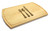 Knife Fork Spoon 10x16 Grooved Custom Cutting Board - View 3