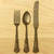 Knife Fork Spoon 9x12 Grooved Maple Cutting Board - View 2