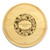 Petals 10in Round Maple Chopping Board with Juice Groove - View 3