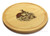 Rabbit Family 10in Round Engraved Cutting Board with Grooving