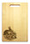 Rabbit Family 10x16 Handle Engraved Cutting Board