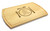 Silverware 10x16 Grooved Engraved Cutting Board - View 4