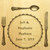 Silverware 10x16 Handled Personalized Cutting Board