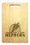 Wheat Grain 10x16 Handle Custom Cutting Board - View 2