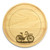 Bicycle 10in Circle Maple Cutting Board with Juice Groove