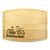 Bicycle2 9x12 Grooved Cutting Board