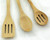 Spatula/Spoon Set - Beech Wood 14" Long - View 7