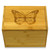 Butterfly 4x6 Recipe Card Box