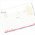 4x6 Recipe Card Little Bird Told Me Pink and Gold