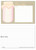 4x6 Recipe Card Pink and Tan Mason Jar - View 3