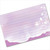 4x6 Recipe Card Purple Butterflies Silhouette Note card or Gift Card or