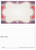 4x6 Recipe Card Purple Giftwrap Notecard or Thank You Card or - View 2