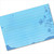 4x6 Recipe Card Blue Butterflies Silhouette Note card or Gift Card