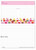 4x6 Recipe Card 21 Cupcake Salute Pink - View 2