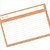 4x6 Recipe Card Agatha Tangerine Orange