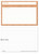 4x6 Recipe Card Agatha Tangerine Orange - View 3