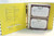 Lemon Drop Half Page Recipe Album – 4x6 Recipe Card Binder with Dividers & Recipe Covers