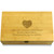 Heart Fingerprint Love Multikeep Box Bamboo Organizer