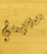 Musical Notes Music Multikeep Box Moving Wall Organizer - View 3
