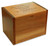 Ironwork Acacia 4x6 Personalized Recipe Card Box. - View 3
