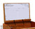 Classic Filigree Acacia Personalized 4x6 Recipe Card Box - View 6