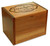 Moderna Acacia Personalized 4x6 Recipe Card Box - View 3