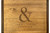 Ampersand Acacia Personalized 4x6 Recipe Card Box - View 2