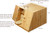 Personalized Bamboo Bread Box - Extra Large with Dual Doors - View 3