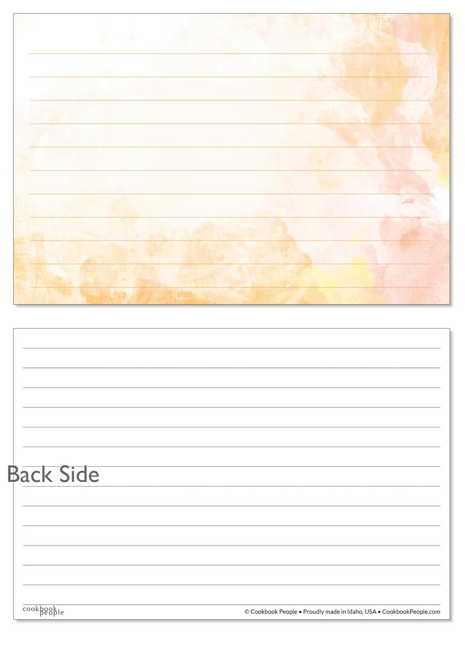 21x21 Recipe Card Terra Cotta Orange Index Card or 210ea Intended For 4x6 Note Card Template 21x21 Recipe Card Terra Cotta Orange Index Card or 210ea Intended For 4x6 Note Card Template