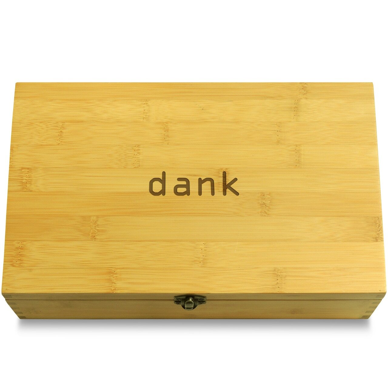 Drugs Marijuana Multikeep Stash Box Adjustable Bamboo Wood