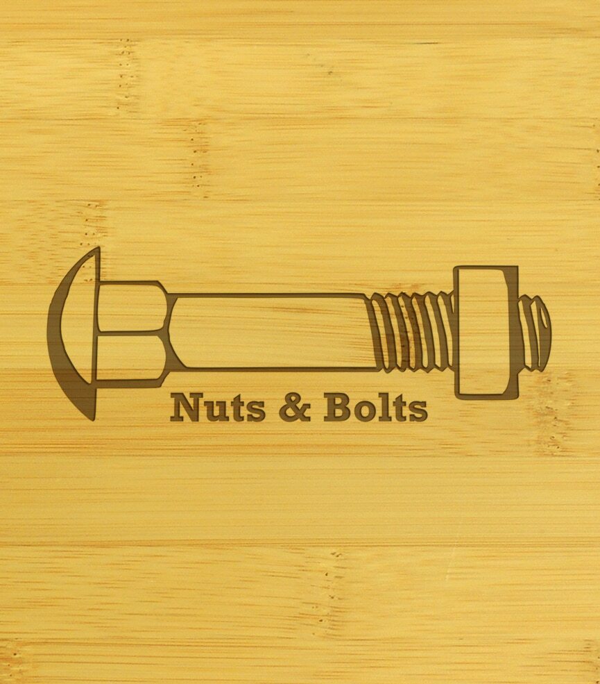Nuts & bolts Workshop Multikeep Box Adjustable Bamboo Wood