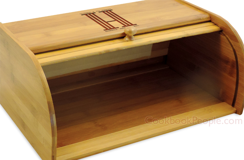 Breadbox Opened Rollup Bread Box Opened