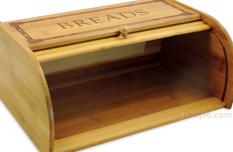 Rollup Bread Box Opened