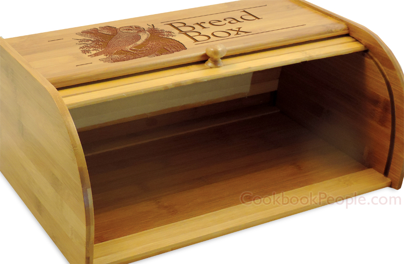 Rollup Bread Box Opened