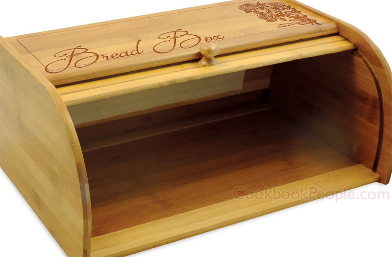 Rollup Bread Box Opened