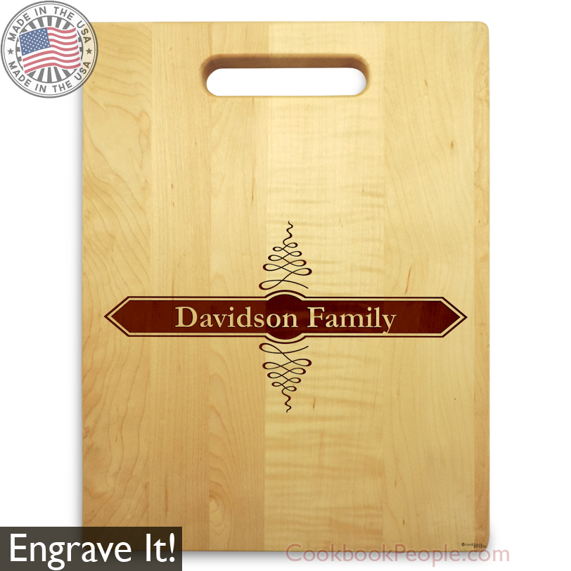 Chopping Board with Engraved Name