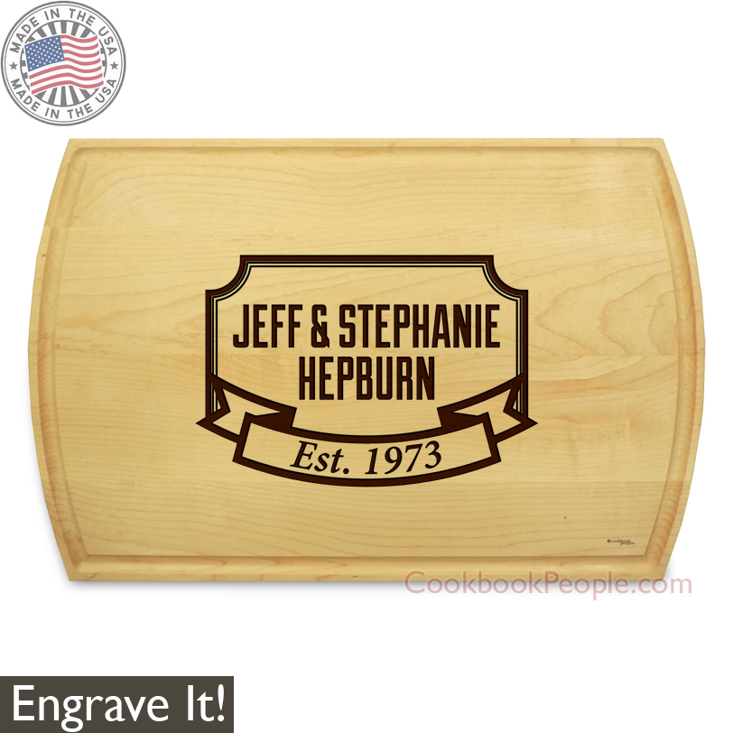 Personalized Rectangular Cutting Board