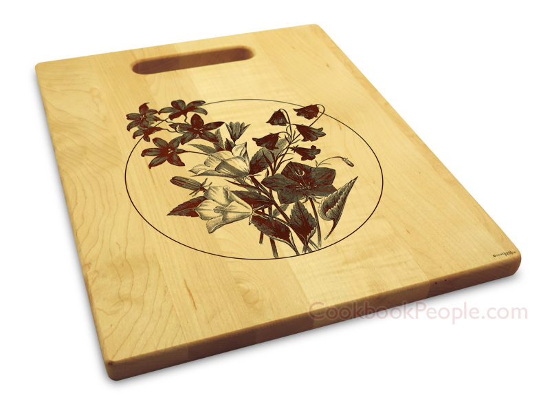 Maple Cutting Board Personalized Rectangle Chopping Board with Handle