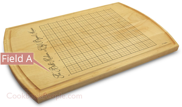 10x16 Chopping Board Engraved