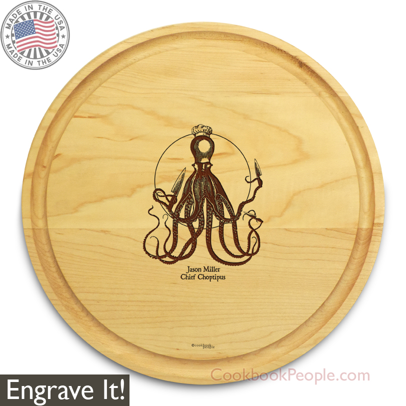 Personalized Circular Cutting Board