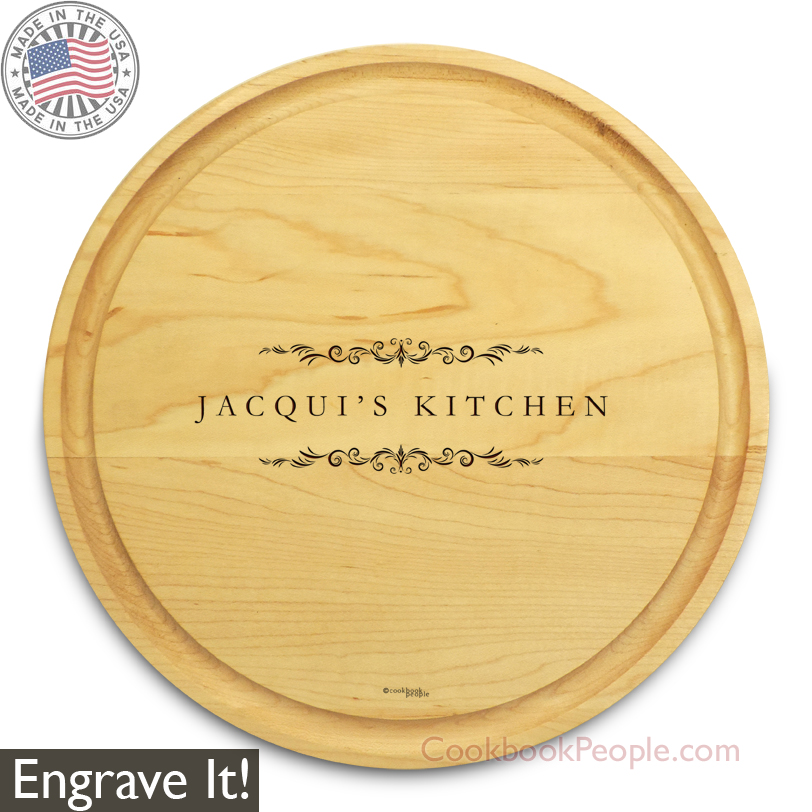 Personalized Circular Cutting Board