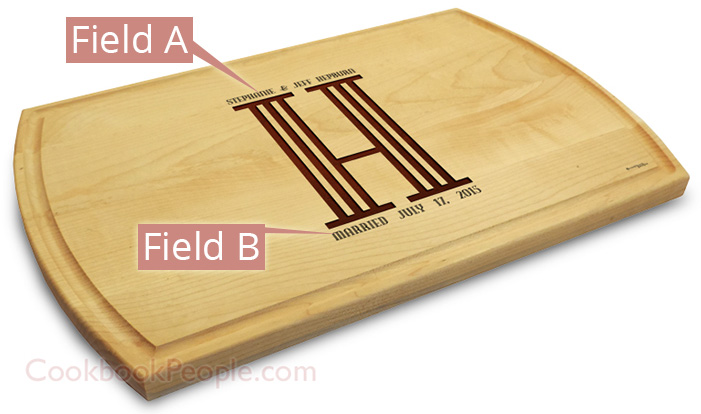 10x16 Chopping Board Engraved