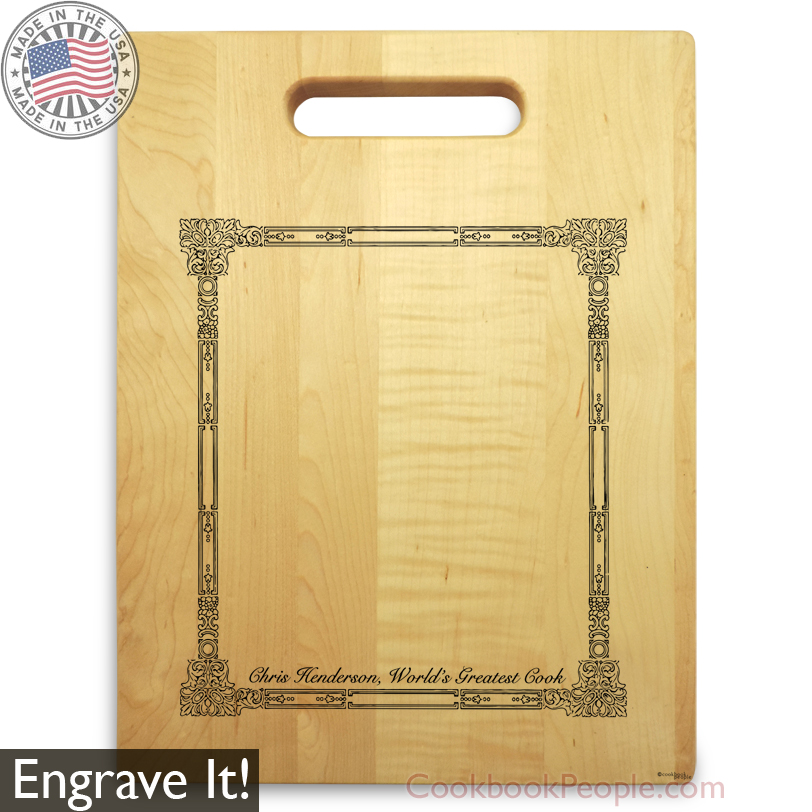 Chopping Board with Engraved Name
